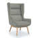 Sampson Upholstered Wingback Chair