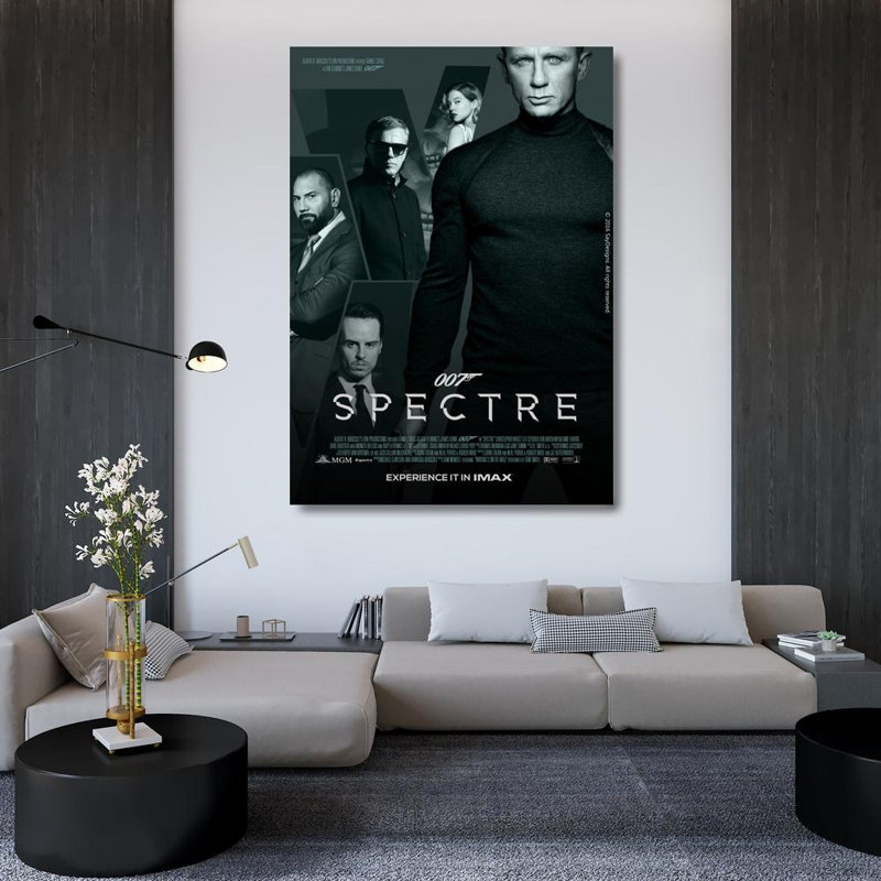 007 Spectre, 48" H x 34" W