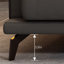 Ensemble de canapé de bureau italien simple et moderne