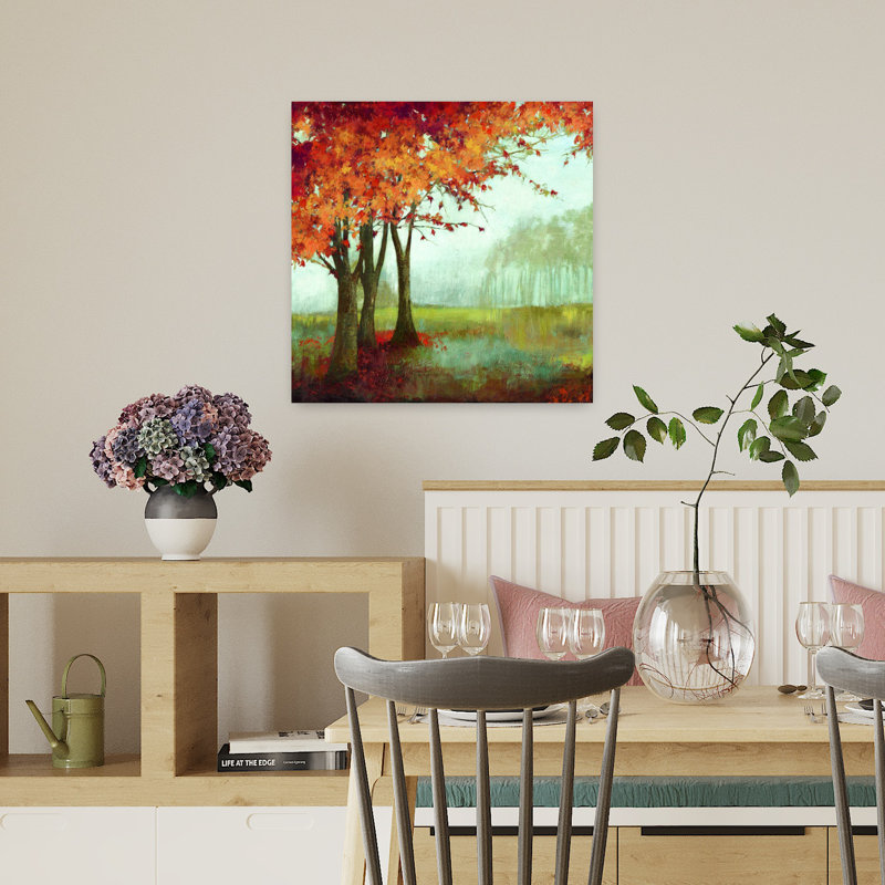 «A Sense Of Space II Tranquil», art contemporain, H 18 po x l 18 po