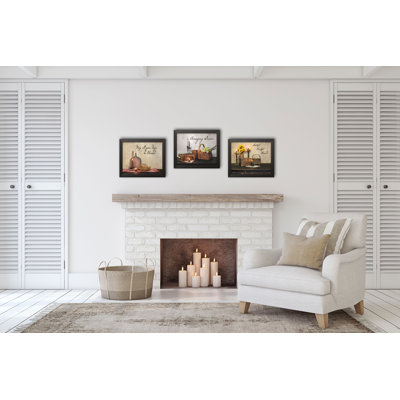 Grateful Thankful Blessed Amazing Grace and May All Your Days be Blessed' 3 Piece Photographic Print Set -  August Grove®, 670A7F2708C64F45B783E5D7F4D3E75A