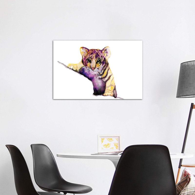 Art little tiger, Toile tendue, H 18 po x l 26 po x P 1,5 po