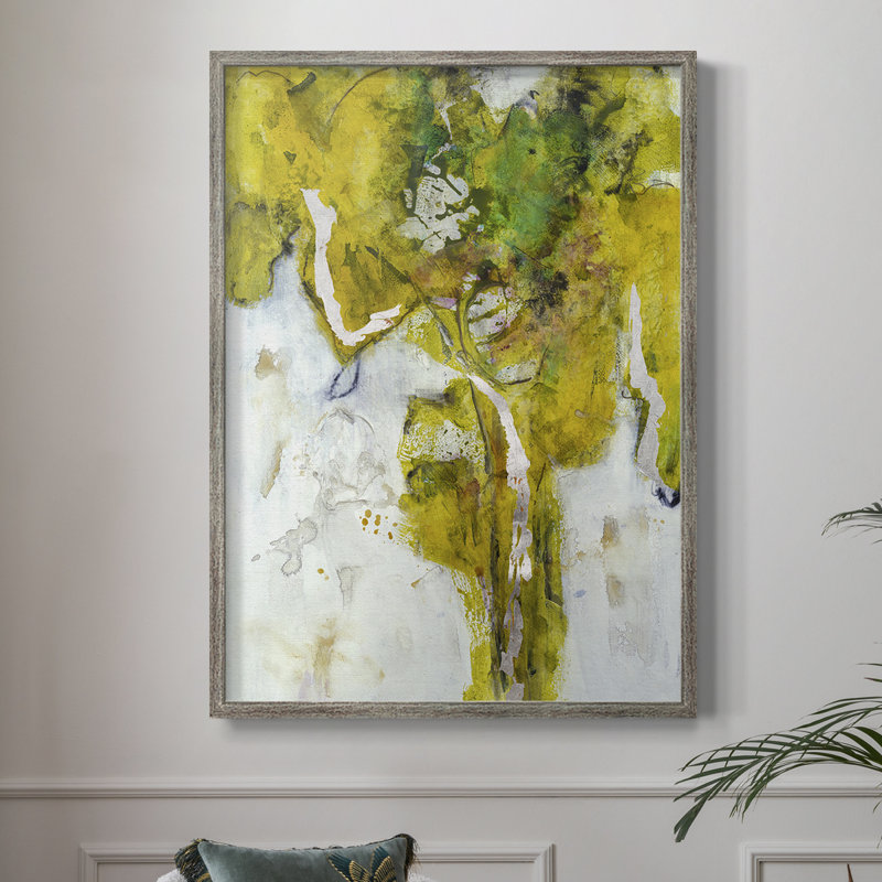 Golden Foliage I, reproduction encadrée - bois massif, H 30 po x l 24 po