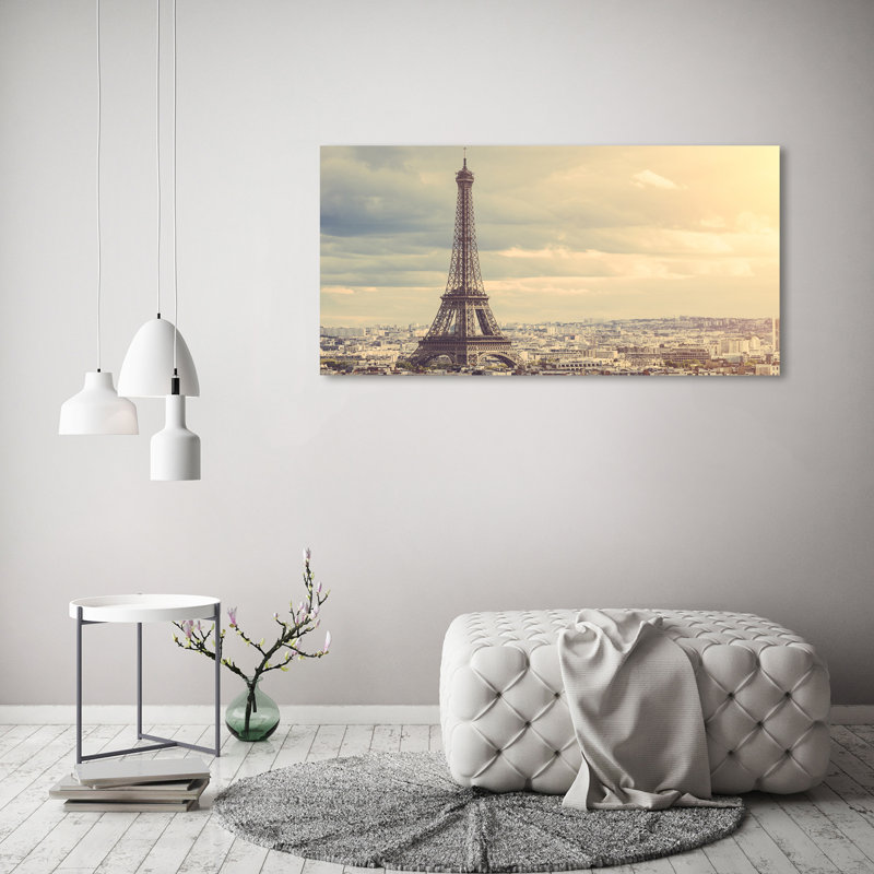 Eiffel Tower Paris - Wrapped Canvas Print