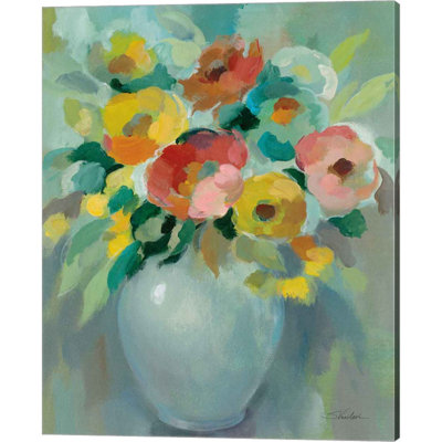 «Vibrant Bouquet» par Silvia Vassileva, impression sur toile tendue