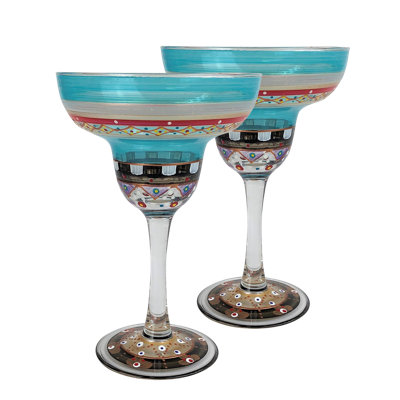 Carafe mosaïque 9 oz Verre à margarita