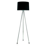 59" Tripod Floor Lamp With Drum Shade