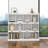 Geriah Bookcase with 10 Compartments, Display Bookshelf for Personal or Professional Use-1449999806