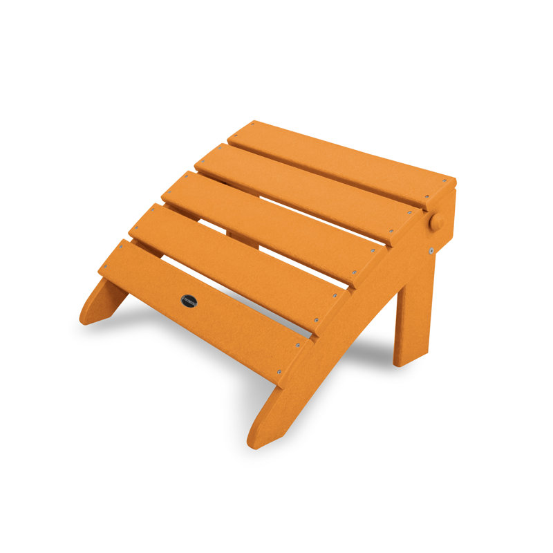 Repose-pieds POLYWOOD surdimensionné classique Adirondack Adirondack, Orange
