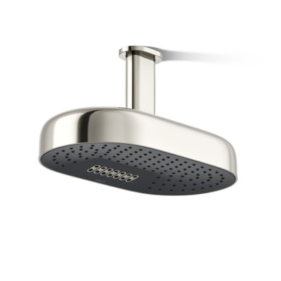 Statement 14" 2.5 GPM Two-Function Rainhead