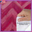 Housses de couette à chevrons roses en zigzag-123993050