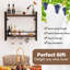 Anayelis Wine Bottle & Glass Rack