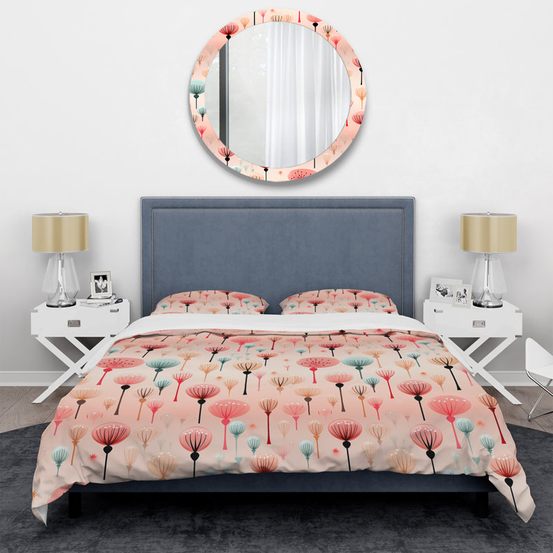 Ensemble de housse de couette Darald, Housse de couette pour très grand lit et 2 très