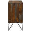 Komomo Grey 1-Adjustable Shelf Accent Cabinet