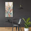  «Eden Breeze 2» par Silvia Vassileva, art mural en verre acrylique, 24 po x 48 po