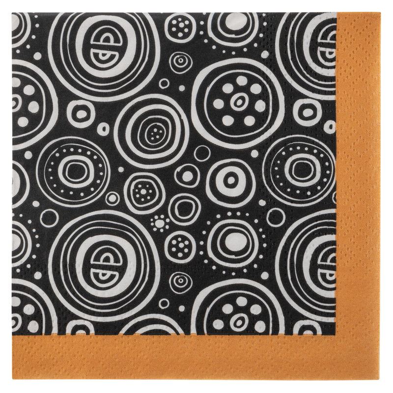 Cocktail Paper Napkins Circles