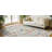 Washable Area Rug, Non-Slip Low Pile Stain Resistance Rug with Peacock and Deer, Animal Carpet for Living Room, Bedroom, Dining Room-49031354-49031358