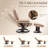 32" Contemporary Leather Recliner Lounge Chair With Ottoman Solid Wood Base Accent Chair-Set Of 2-425057891
