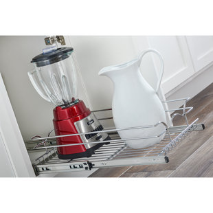 548-10CR Chrome Kitchen Sink Cabinet Pull Out Organizer by Rev-A