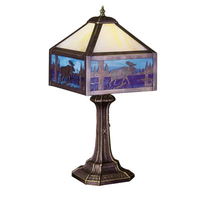 Moose Creek Metal Lamp