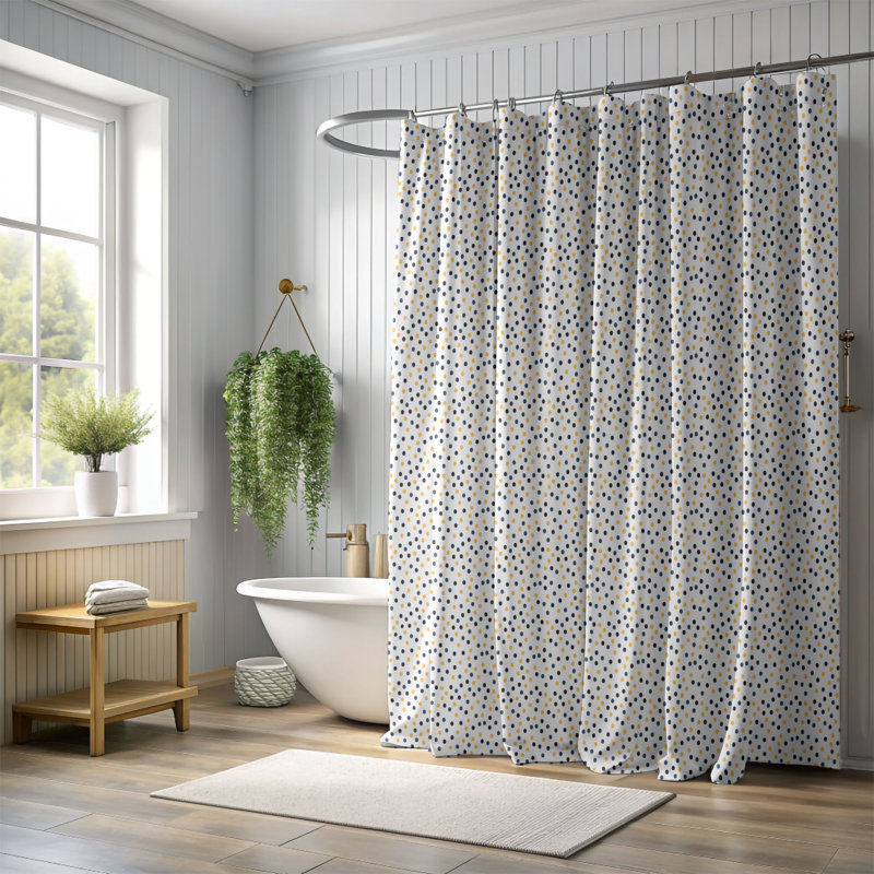 Rideau de douche Dusk Mesh - Premium, H 74 po x l 35 po