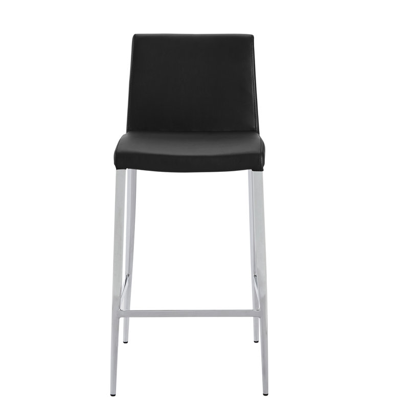 Tabouret de comptoir 26 po Waldburg, Noir
