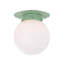 Amanda Lindroth Fancy Scalloped Flushmount