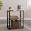 72cm H x 60cm W Steel Etagere Bookcase