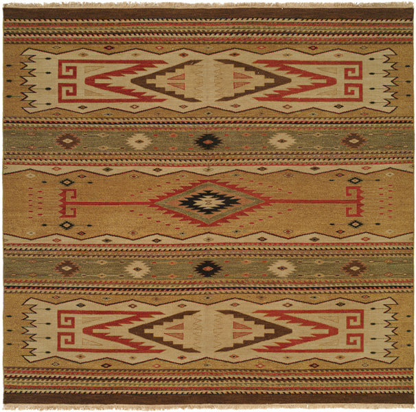 Metro Southwestern Area Rug, Square 10'