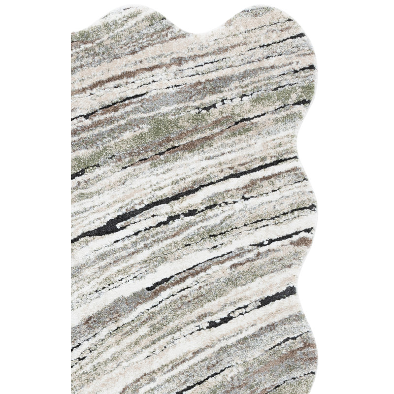Contour 309 Performance Abstract Rug, Rectangle 5'5" x 7'6"