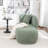 Faux Fur Upholstered Chaise Lounge Chair-372344129