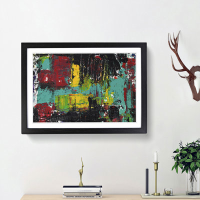Abstract Art Painting Vol.72 by S.Johnson - Picture Frame Painting Print
