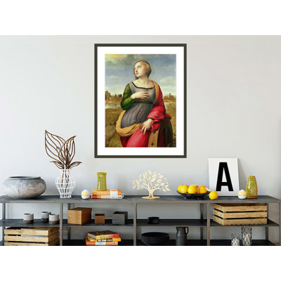St. Catherine of Alexandria by Raphael -Framed Giclee Print