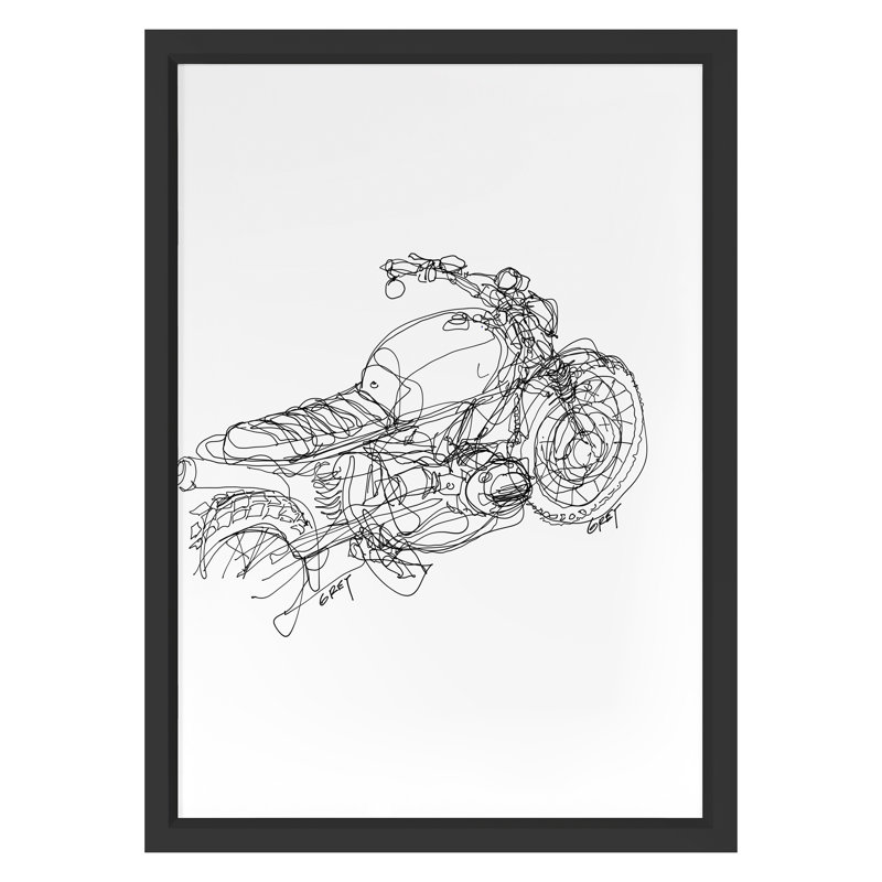 Side Bike 2 Print by Grey, Ryan