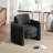 Double-layer Upholstered Armchair Barrel Accent Chair-59484719