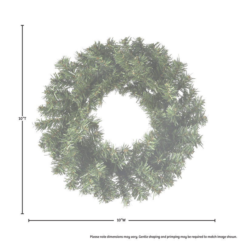 Mini couronne 10 po en polychlorure de vinyle (PVC)