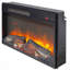 Insert de foyer électrique mince avec flamme réaliste, ensemble de bûches, télécommande et protection contre la surchauffe-1530233246