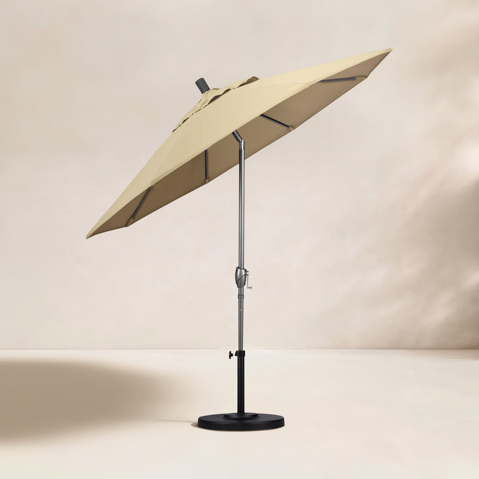 Pacific Trail Series 90'' Outdoor Umbrella, Antique Beige