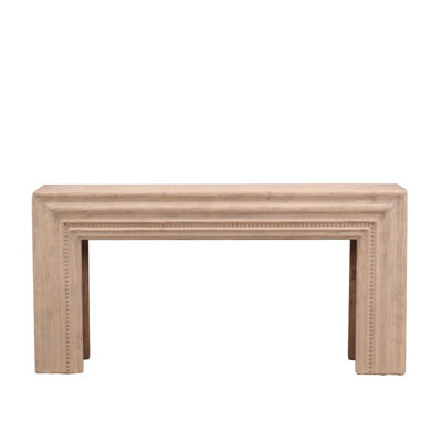 72.05 in. Solid Wood Console Table
