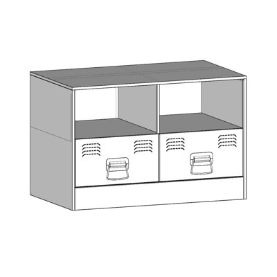 Antwann TV Stand for TVs up to 24"
