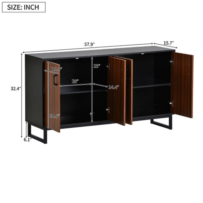 57.9'' Sideboard