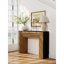Console 47 po en bois moderne, table d'entrée, table de canapé - Design rustique et contemporain