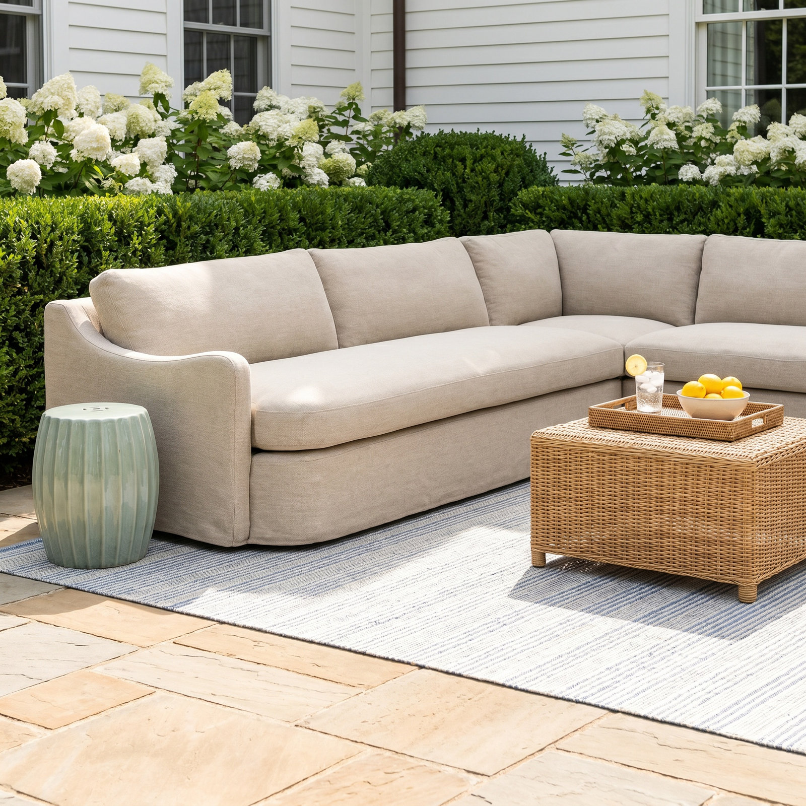 Aurelia Outdoor 3PC Sectional-Alessi Buff