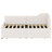 Beige Twin Size L-Shaped Corduroy Upholstered Daybed With 2 Storage Drawers
