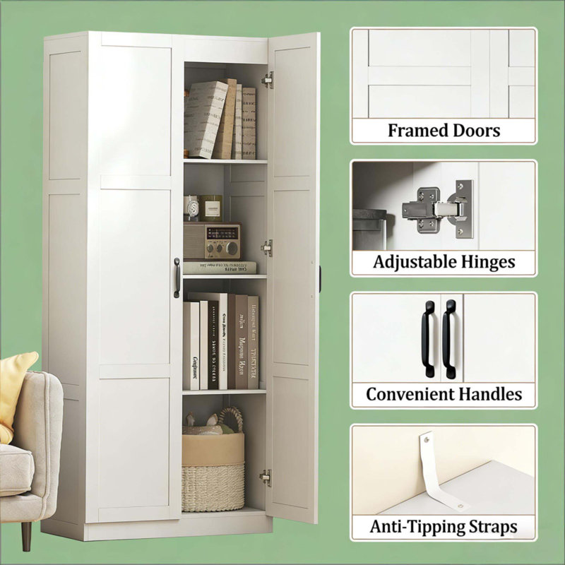 Armoire haute, armoire de salle de bain, armoire de cuisine haute