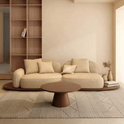 Italian Minimalist Design Fabric Sofa