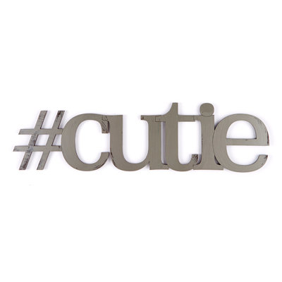 #Cutie Wall Decor