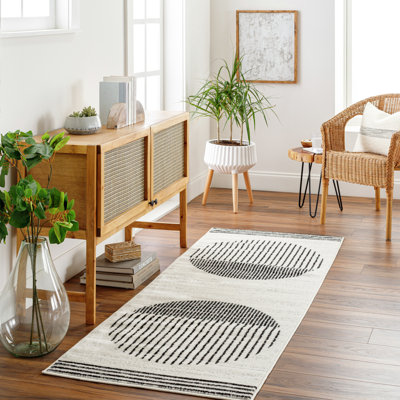 Corum Black/Off-White Rug