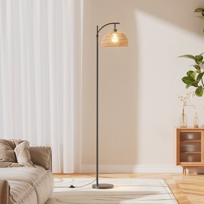 160cm Polished Torchiere Floor Lamp