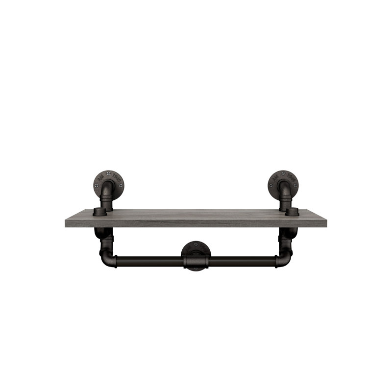 Gotham Industrial Pipe Shelves